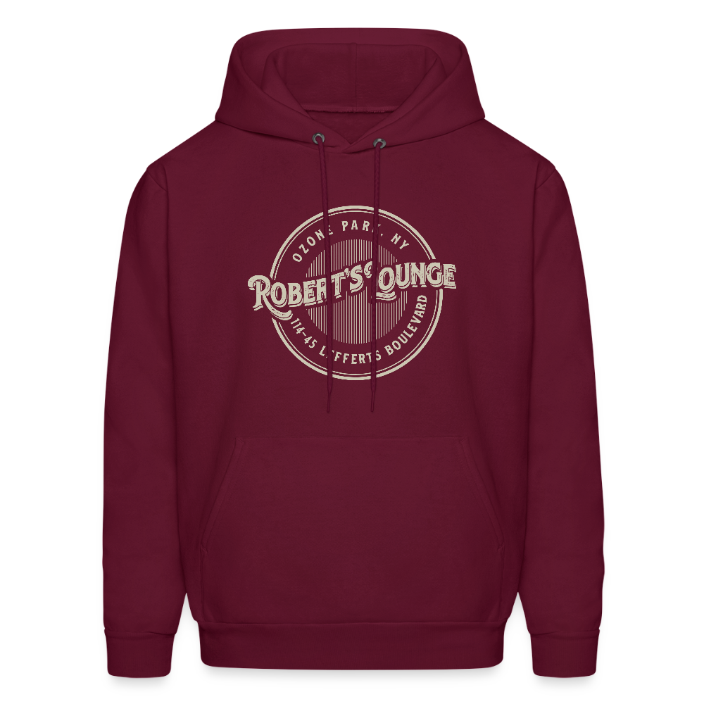 Robert's Lounge Hoodie - burgundy