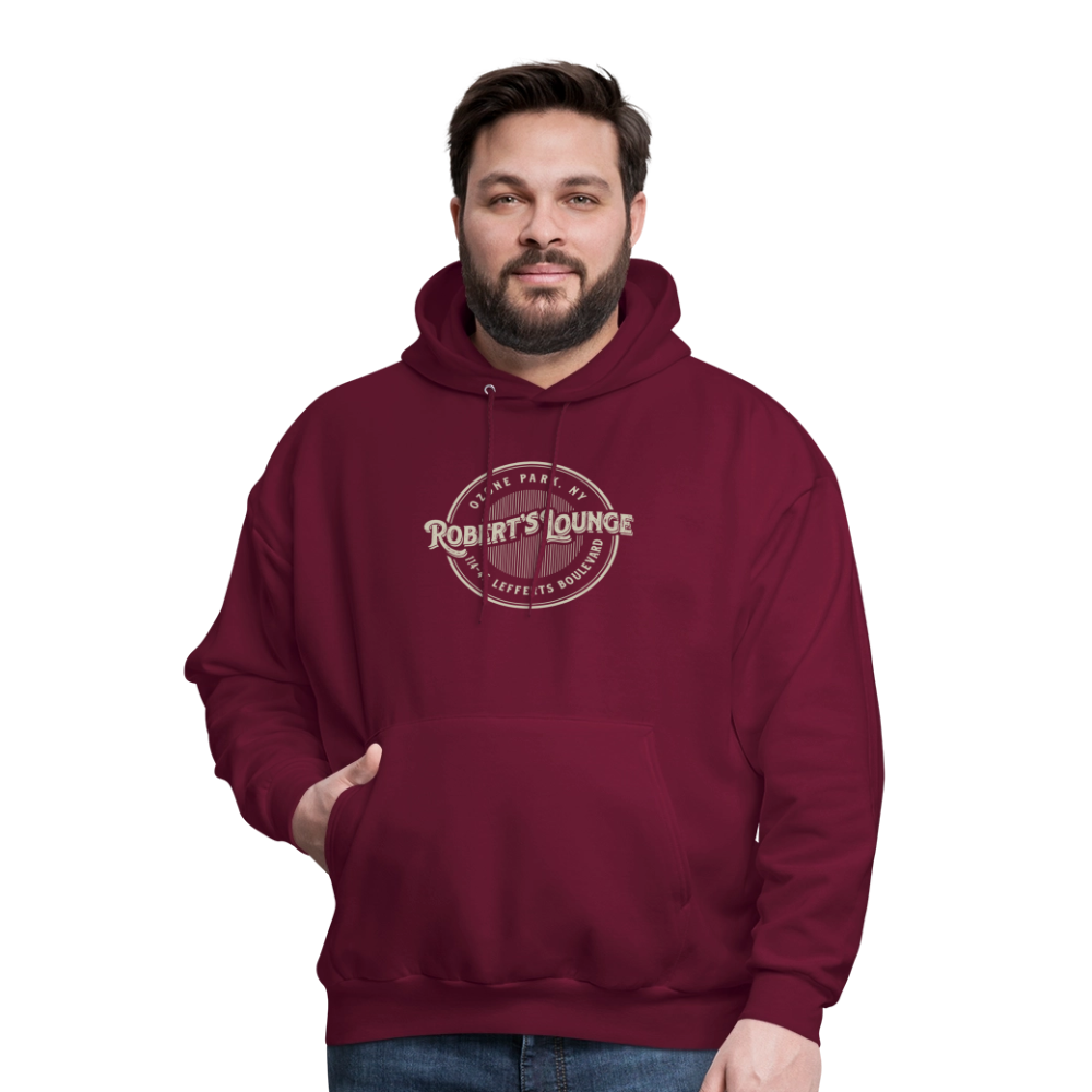 Robert's Lounge Hoodie - burgundy