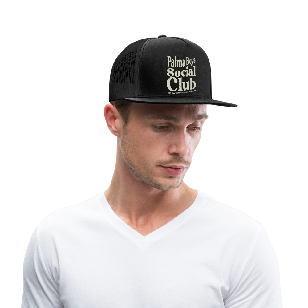 Palma Boys Social Club Trucker Cap - black/black