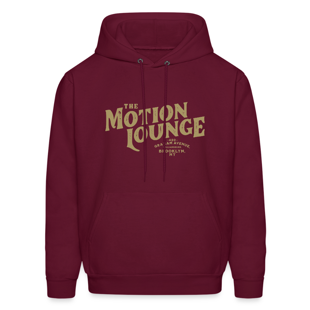 Motion Lounge Hoodie - burgundy