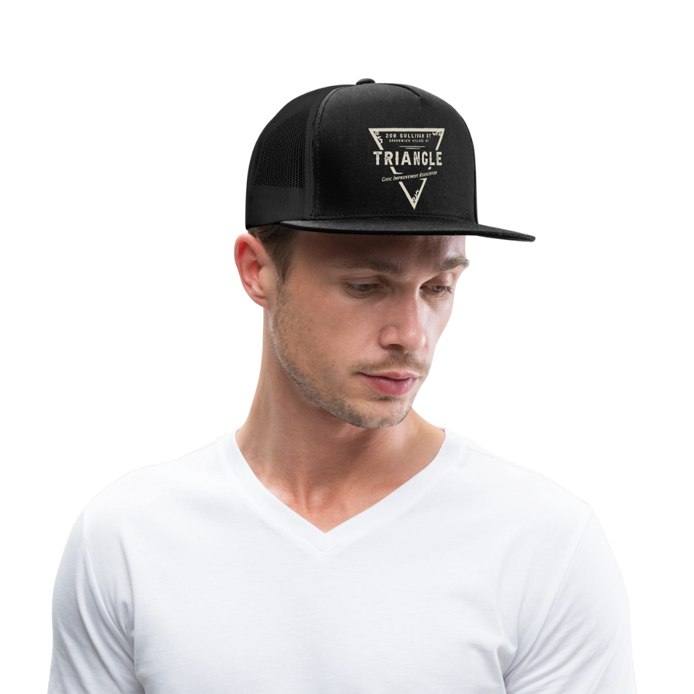 Triangle Civic Improvement Association Trucker Cap - black/black