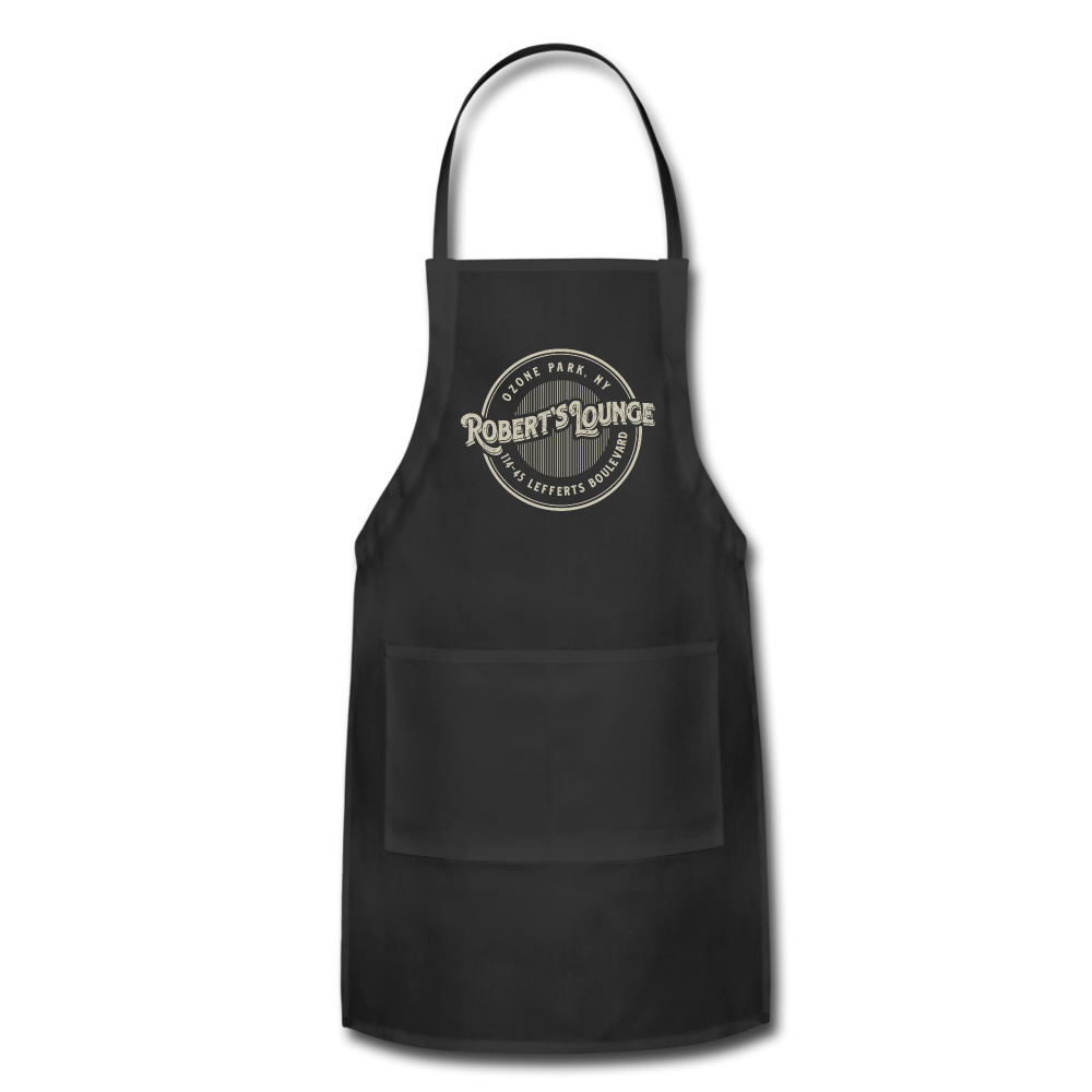 Robert's Lounge Apron - black