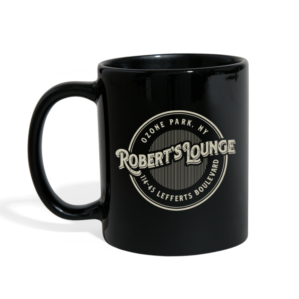 Robert's Lounge Coffee Mug - black