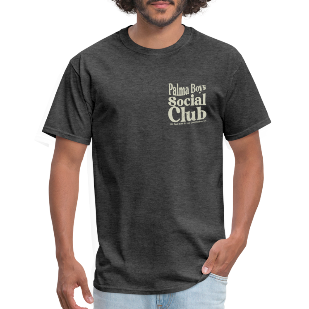 Palma Boys Social Club T-Shirt (rear design) - heather black