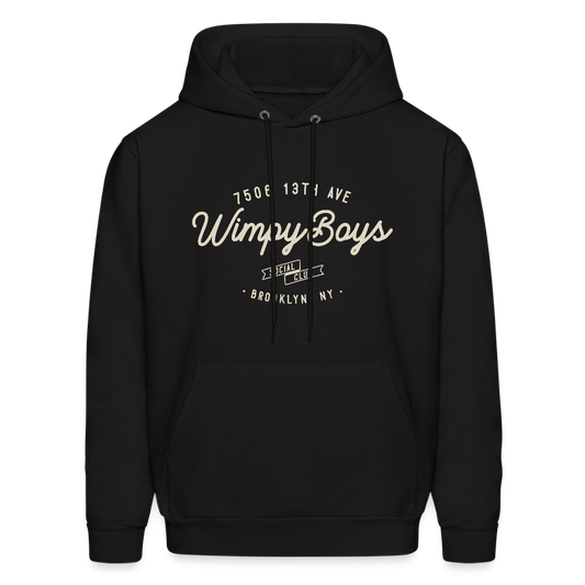Wimpy Boys Social Club Hoodie - black