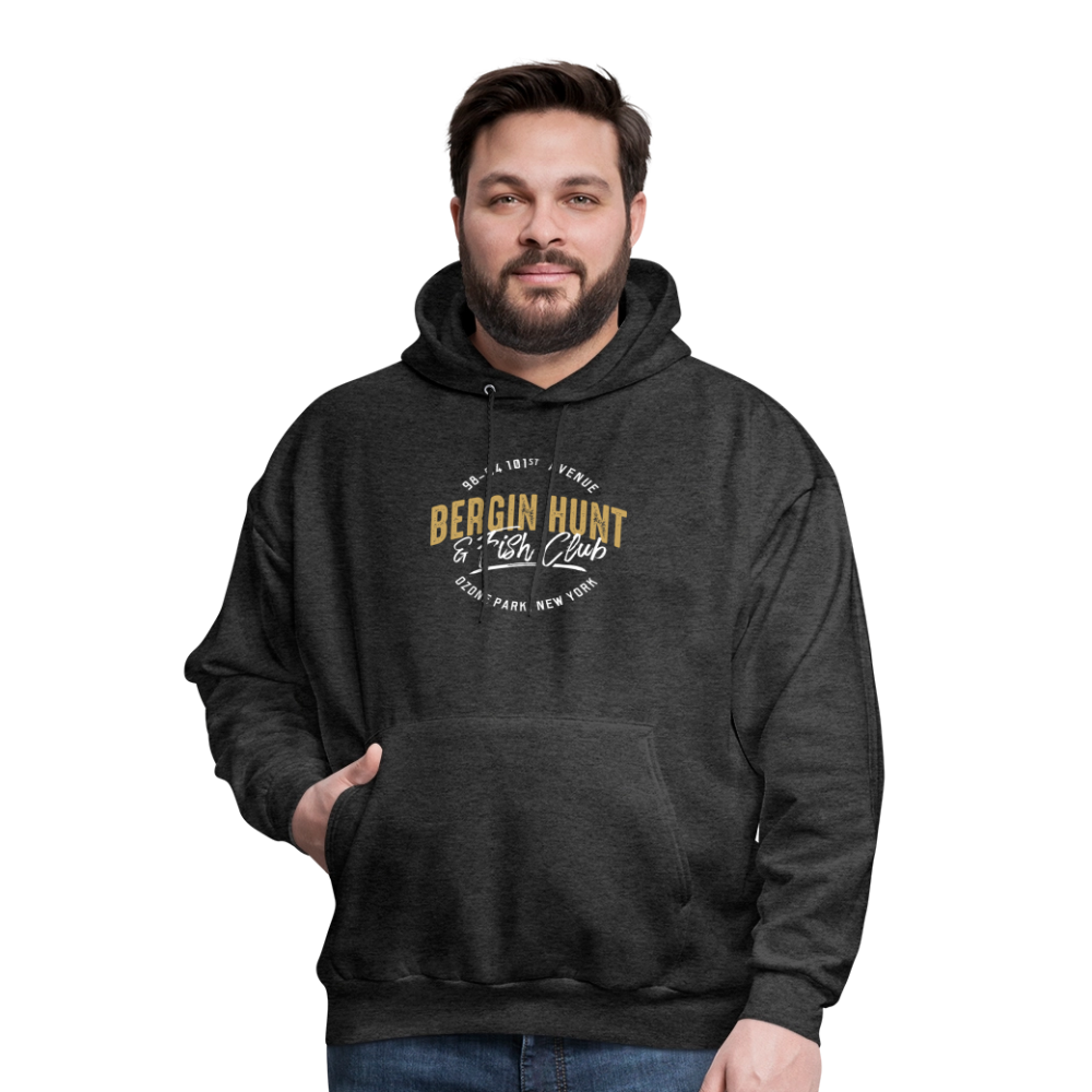 Bergin Hunt & Fish Club Hoodie - charcoal grey