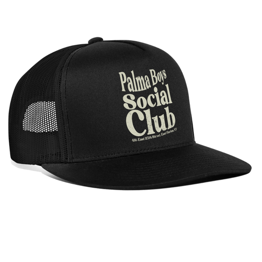 Palma Boys Social Club Trucker Cap - black/black