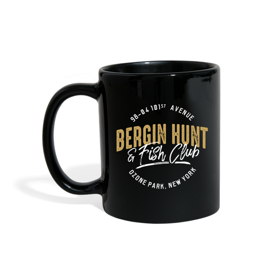 Bergin Hunt & Fish Club Coffee Mug - black