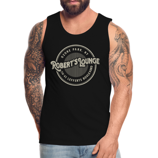 Robert's Lounge Tank Top - black