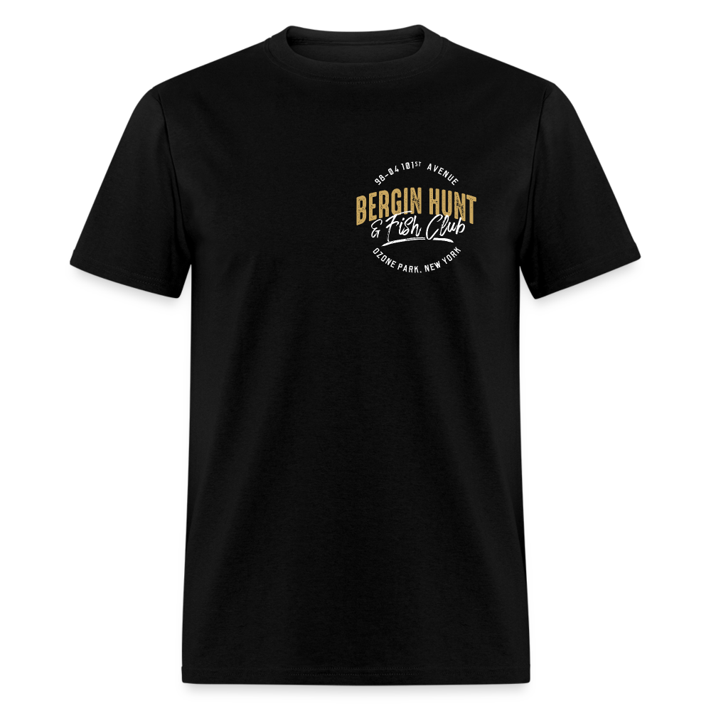 Bergin Hunt & Fish Club T-Shirt (rear design) – Cosa Nostra History
